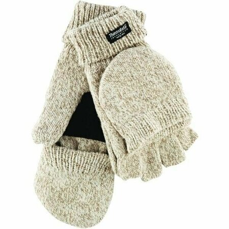 MIDWEST QUALITY GLOVES Fingerless Ragg Wool Glove 79TH-L